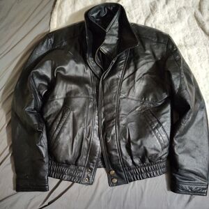 Women's Black Bomber Jacket
